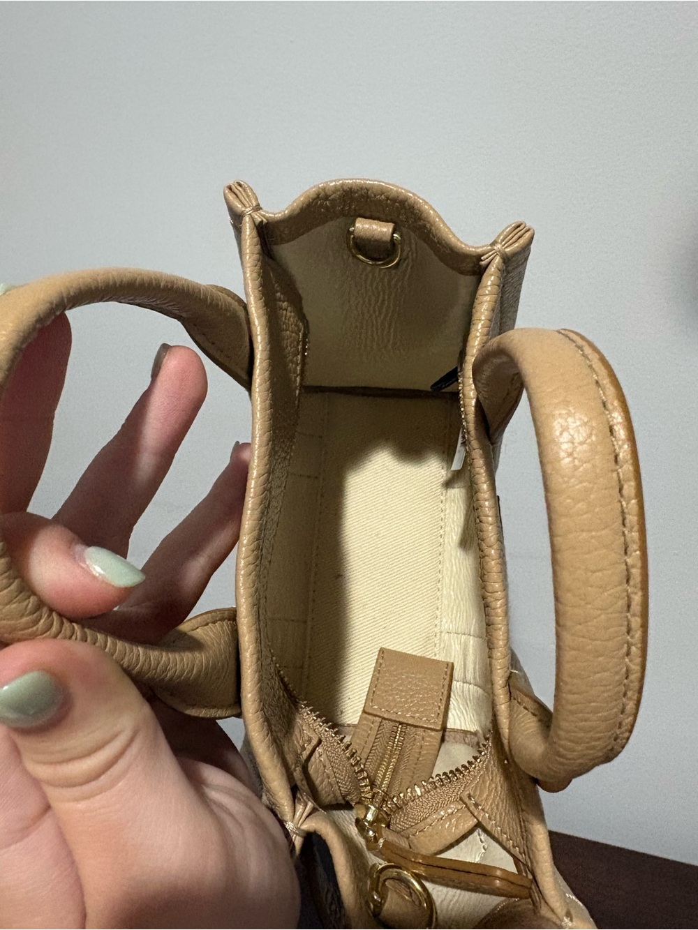 Marc Jacobs Mini Tote Bag in Camel - Picture 5 of 7
